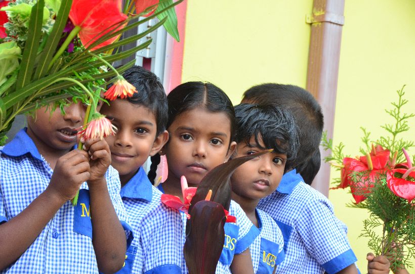 Einweihungsfest neue Schule in Sri Lanka